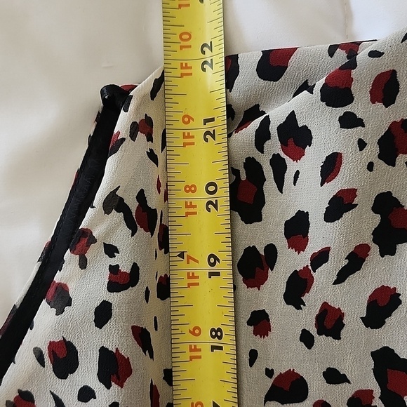 NWT FRENCH GREY FARINELLA DOUBLE LAYER CAMI ANIMAL PRINT 1X - Picture 12 of 13